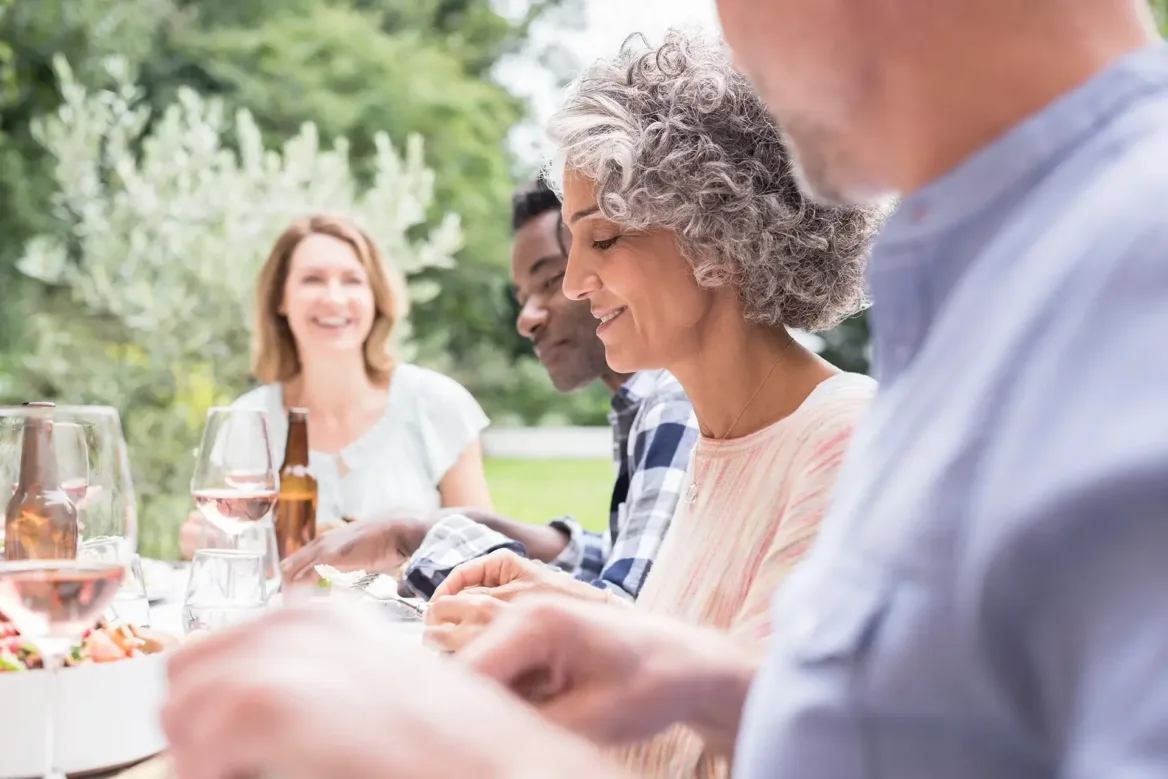 friends having lunch - Vital Communities